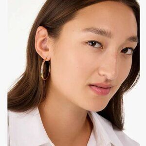 Kate Spade Ring It Up Gold Tone Multicolor Hoop Earrings NWT